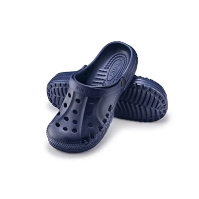 Afbeelding van ESTRO Clogs voor heren en dames uniseks, klomp, tuin, dames, heren, kunststof, licht, rubber, klomp A78, Donkerblauw