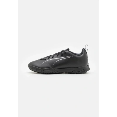 Afbeelding van Puma Ultra 5 PLAY TT JR Unisex Voetbalschoenen voor kunstgras kinderen, Maat: 34, Black/white Kunststof