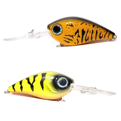 Afbeelding van River7 R7 Doppelganger Plug Gold Tiger 6cm (13g)