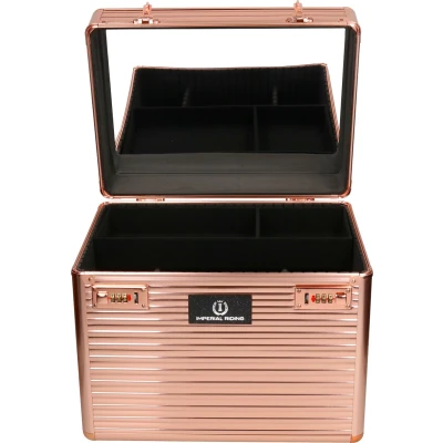 Afbeelding van Imperial Riding Shiny Classic Groomingbox roségoud maat:one size