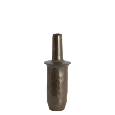 Afbeelding van Light &amp; Living Vaas SENNES Ø19.5x56cm Brons