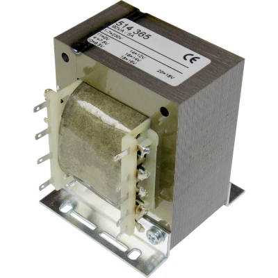 Afbeelding van elma TT IZ68 Universele nettransformator 1 x 230 V 7.5 V/AC, 9.5 12 14 16 18 V/AC 90 VA 5 A