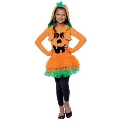 Afbeelding van Dressing Up &amp; Costumes Halloween Pumpkin Tutu Dress Costume
