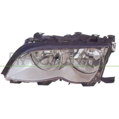 Afbeelding van PRASCO BM0204913 Koplampen rechts H7/H7 FF voor rechtsrijdend verkeer Met elektromotor regelmotor LWR BMW: 3 Saloon