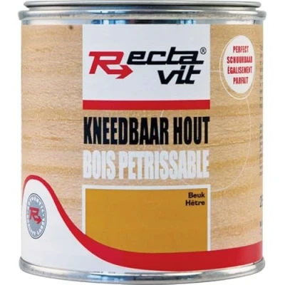 Afbeelding van RECTAVIT 125237 kneedbaar hout vulmiddel beuk (250 ml)