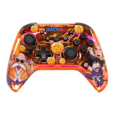 Afbeelding van FRTEC Dragon Ball Kame Manette sans fil pour Switch, PC, téléphones portables, Bluetooth, lumière LED RVB, grande autonomie
