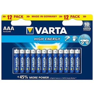 Afbeelding van Varta high energy cimbaal micro AA alkaline batterijen (batterij) 10 stuks