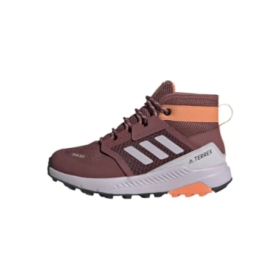Afbeelding van Adidas Terrex Trailmaker MID RAIN.RDY Hiking Shoes Unisex Outdoorschoenen voor kinderen, Maat: 38, Quiet crimson/silver dawn/amber tint