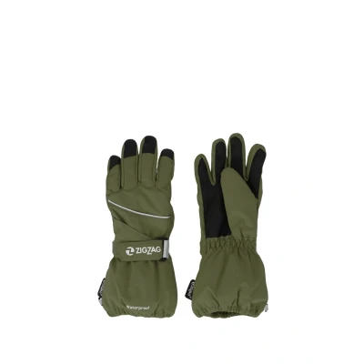 Afbeelding van Zigzag Kempston Dropliner Handschoenen voor kinderen, Maat: 152/164, Beetle