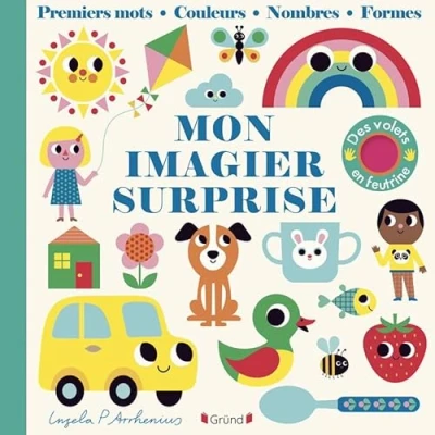Afbeelding van Mon imagier surprise: Premiers mots, couleurs, nombres, formes