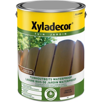 Afbeelding van Xyladecor Tuinhoutbeits Waterproof Lichte Eik 5L