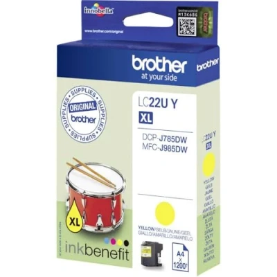 Afbeelding van Original Ink Cartridge Brother LC 1220BKBP Black