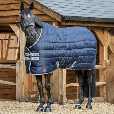 Afbeelding van LeMieux Staldeken Arika Stable Tek 350g Navy 125/168