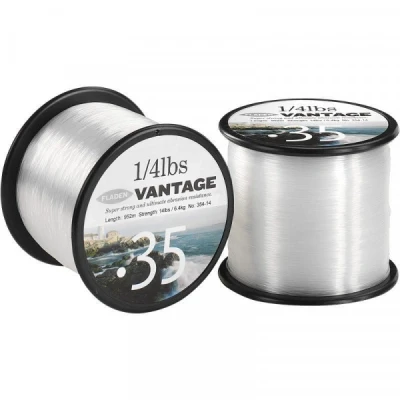 Afbeelding van Fladen Vantage Pro quarter pound clear 0.60mm 45lbs 324m Nylon vislijn