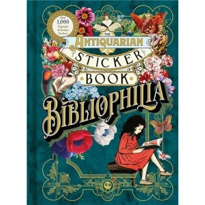 Image de The Antiquarian Sticker Book: Bibliophilia (Over 1,000 Exquisite and Erudite Stickers) /anglais