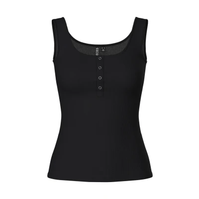 Afbeelding van Pieces Pckitte TANK Top, Dames, Maat: XS, Black