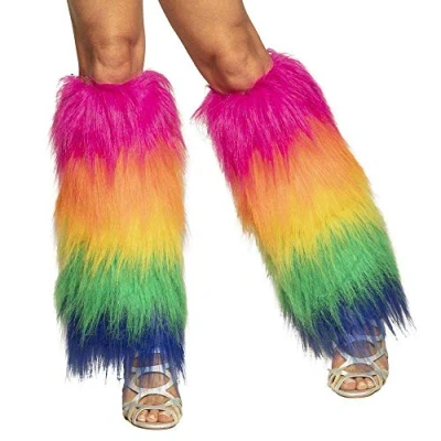 Afbeelding van Boland Beenwarmers Regenboog rave Multi Volwassenen Vrouwen Showgirl Pride