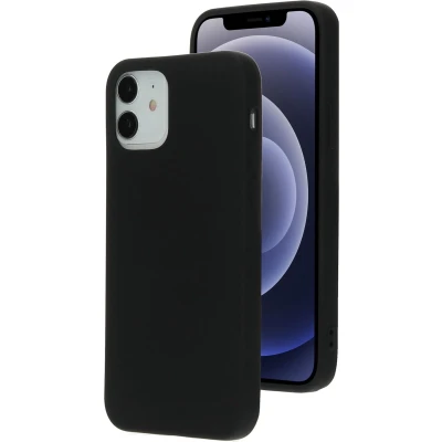 Afbeelding van Mobiparts Silicone Cover Apple iPhone 12/12 Pro Black