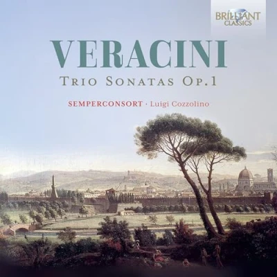 Afbeelding van Semperconsort &amp; Luigi Cozzolino Veracini: Trio Sonatas Op.1 (CD)