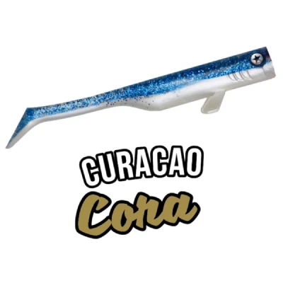 Afbeelding van Drunk Bait 16 cm Curacao Cora 2pcs Shad