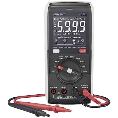 Afbeelding van VOLTCRAFT VC272 Multimeter Digitaal CAT III 600 V Weergave (counts): 6000