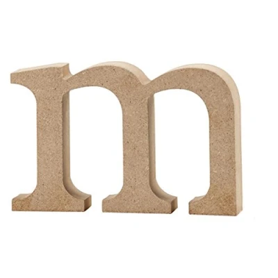 Afbeelding van Creative Letter M Mdf 8 Cm
