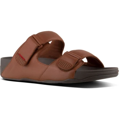 Afbeelding van Fitflop GOGH MOC Muiltjes, Heren, Maat: 42, Tan Leer