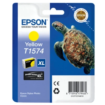 Afbeelding van Epson T1574 (C13T157440) Inktcartridge Geel