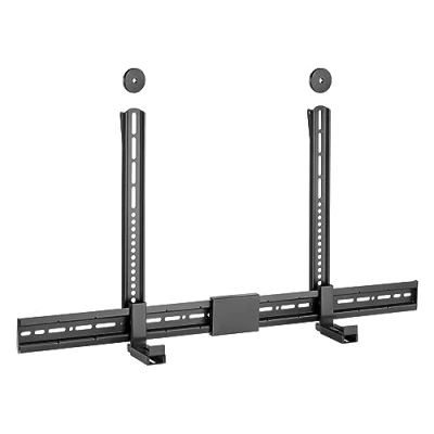 Afbeelding van RICOO Universele soundbarhouder met of zonder montagegaten, wandhouder voor LH068 soundbar antislip houder op tv houder,