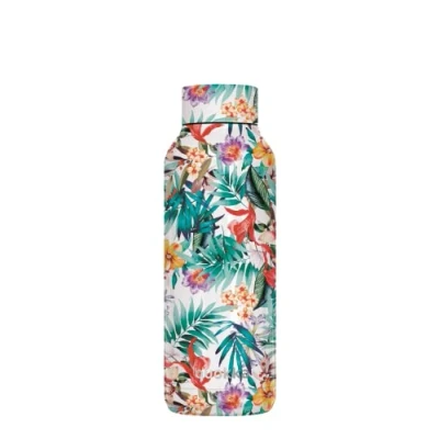 Afbeelding van Quokka Solid Orchid Garden 510 ml dubbelwandige thermosfles van roestvrij staal, BPA vrij, voor kinderen en volwassenen
