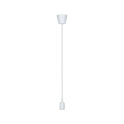 Afbeelding van Paulmann 50383 Neordic Ketil hanglamp max. 1x20W E27 Wit 230V sililcon/kunststof