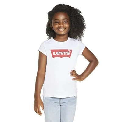 Afbeelding van Levi&#039;s Kids Lvg Ss Batwing Tee Meisjes 2 8 jaar