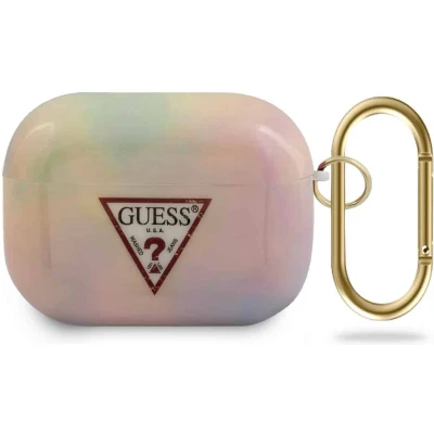 Afbeelding van Guess AirPods Pro hoesje Tie en Dye Collection Roze