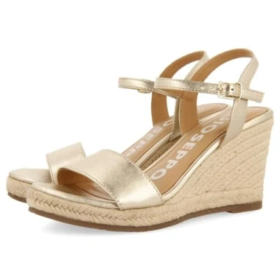 Afbeelding van Gioseppo Zhepe Espadrilles, Dames, Maat: 41, Platino Leer