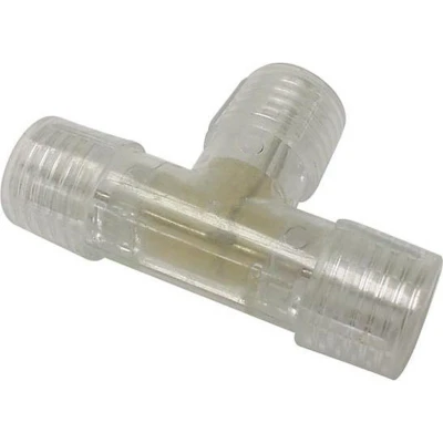 Afbeelding van Lichtslang connector HQ Power (T vorm, Ø 1.3 cm)