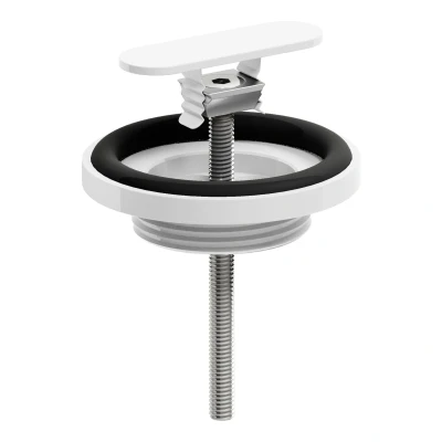 Afbeelding van Clou Flush/First afvoerplug en sifon aansluiting mat wit