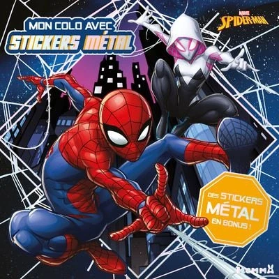 Image de Marvel Spider Man Mon colo avec stickers métal