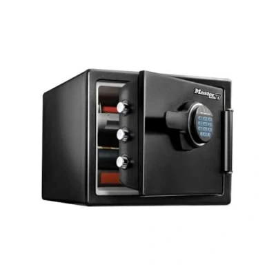 Image de Master lock coffre fort de securite a combinaison electronique ignifuge et resistant leau 22 litres