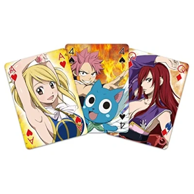 Afbeelding van SAKAMI Fairy Tail 52 speelkaarten Poker, kaartspel, deck, origineel en gelicentieerd