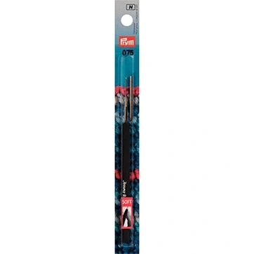 Afbeelding van Prym Record Garenhaaknaald Soft Grip Staal 0,75mm