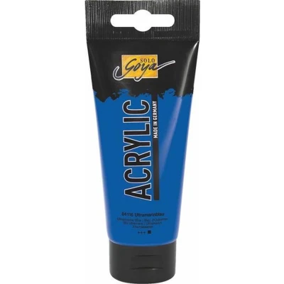 Afbeelding van Solo Goya Ultramarijn Blauwe Acrylverf 100ml tube Hoge kwaliteit A merk