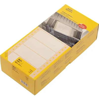 Afbeelding van Avery Witte Computeretiketten Ft 88,9 X 35,7 Mm (b H), 4000 Stuks Etiket