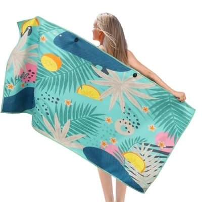 Afbeelding van Pameil Strandhanddoek, 90 x 180 cm, tropisch