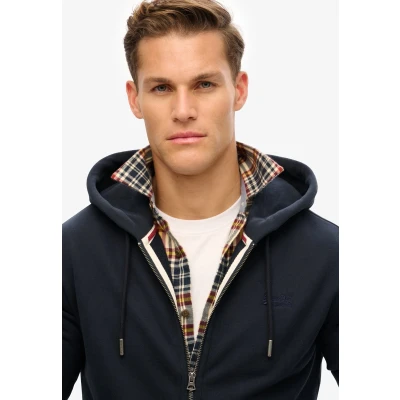 Afbeelding van Superdry Essential Logo hoodie met rits Heren Hoodies