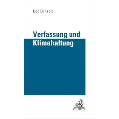 Afbeelding van Verfassung und Klimahaftung