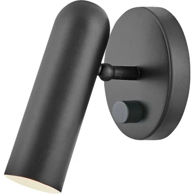 Afbeelding van Hinkley LED Wandlamp Dax 8W 3000K 320Lm 930 Dimbaar Black