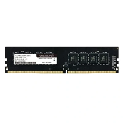 Afbeelding van Team Electronic Elite 32GB DDR4 3200, C22, TED432G3200C2201 (1 x 32GB, 3200 MHz, RAM, DIMM 288 pin), Zwart