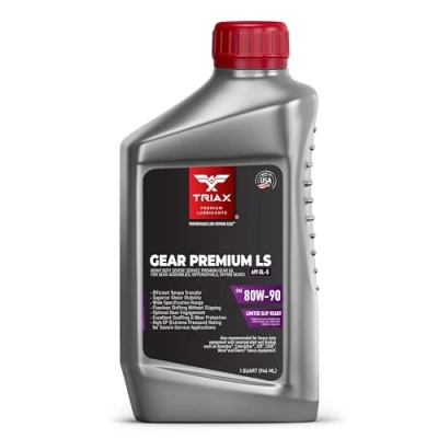 Afbeelding van TRIAX HD Gear Premium LS 80W 90 GL 5, compatibel met 5 limited slip, handgeschakelde versnellingsbakken, hypoïde tandwielsystemen, differentieel, NAVO goedgekeurd