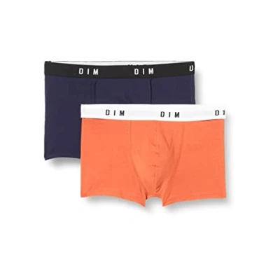 Image de DIM Homme Originals x2 Boxer, Roux/Bleu Denim, S
