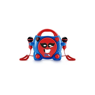 Afbeelding van Bigben My Billy Draagbare Karaoke CD Speler 2 Microfoons Rood/Blauw
